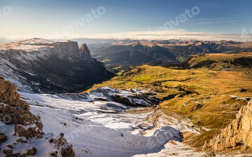 Preview: Schlern-Rosengarten on Seiser Alm, Dolomites, Siusi, Trentino-Alto Adige, Italy