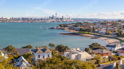 Preview: Devonport and Auckland City Skyline