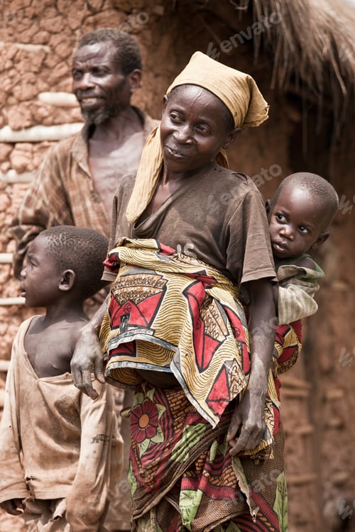 Preview: A moment of family life in an African village