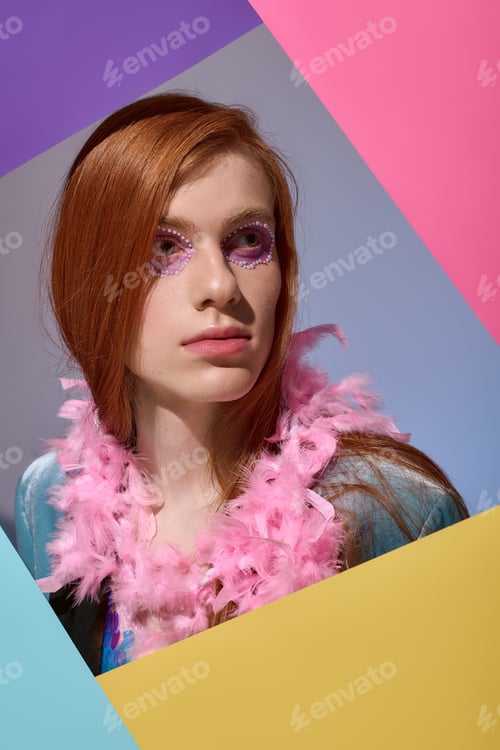 Preview: Embracing color and pride through vibrant self expression at a celebration