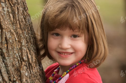 Preview: Adorable Young Girl at the Park