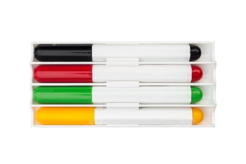 Preview: Whiteboard marker isolated on white background