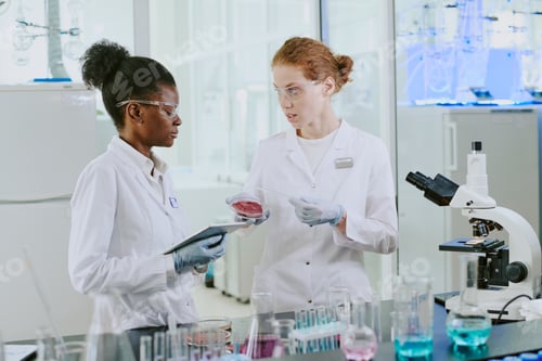 Preview: Collaborating in Scientific Laboratory Setting with Colleagues
