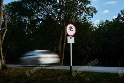 Preview: Over speed limit car