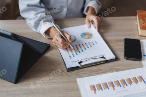 Preview: Financial Analysis with Charts and Business Strategy