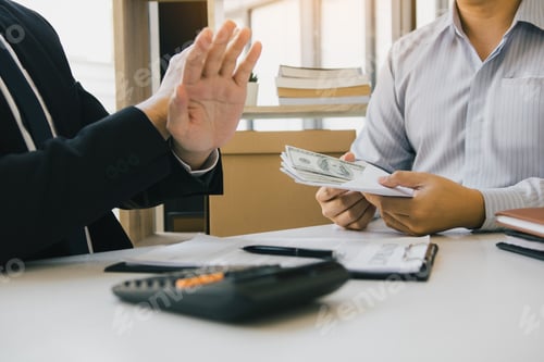 Preview: Entrepreneurs are denying bribery or corruption from partners.