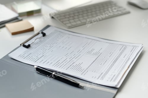 Preview: Document on Table