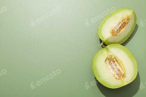 Preview: Juicy and tasty summer time fruit concept - melon
