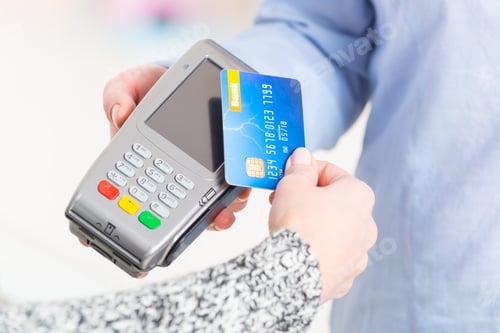 Preview: credit card, paying, purchase, using