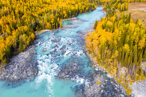 Preview: kanas landscape in autumn