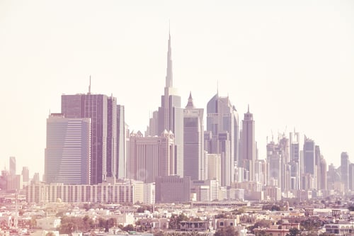 Preview: Dubai skyline, United Arab Emirates.