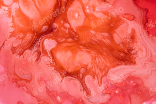 Preview: Abstract flow of liquid paints in mix
