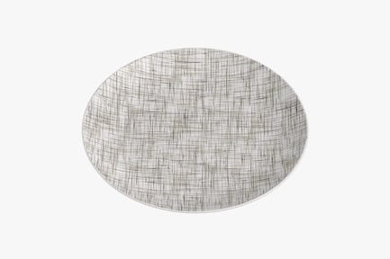 Preview: Modern Salad Plate with Textured Weave