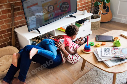 Preview: Mom and son are spending time together