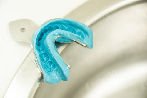 Preview: alginate dental impression mold