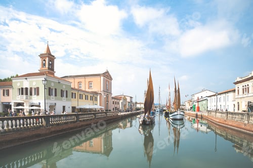 Preview: The ancient canal port in Cesenatico
