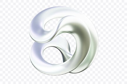 Preview: Ribbon Swirl Cluster