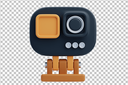 Preview: Action Camera 3D Icon