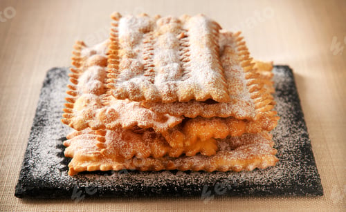 Preview: Speciality Italian chiacchiere or carnival cookies