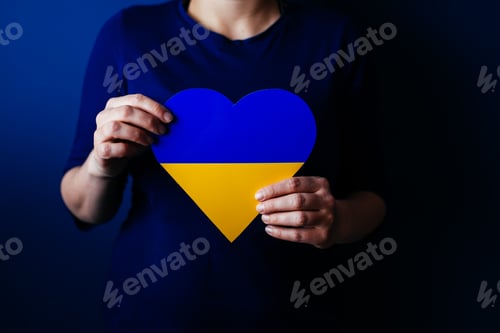Preview: Image showing support for Ukrain during war with Russia.