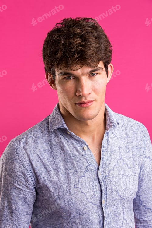 Preview: Portrait of handsome man
