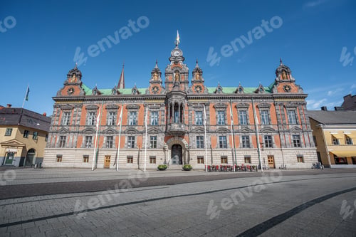 Preview: Malmo Town Hall (Radhus) at Stortorget Square - Malmo, Sweden