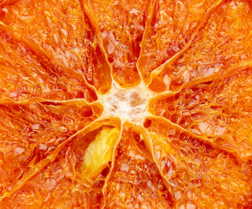 Preview: close up view of dried orange slices background of dried orange