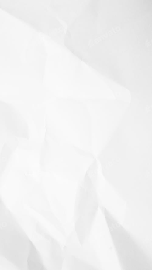 Preview: White Paper Texture background. Crumpled white paper abstract shape background