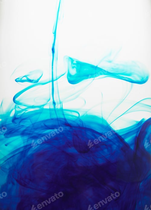 Preview: Blue swirl in water