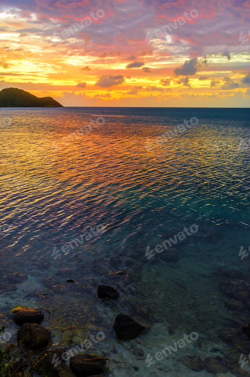 Preview: Purple and Orange Sunset