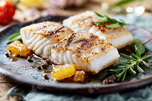 Preview: Tasty fillets of grilled or oven baked pollock