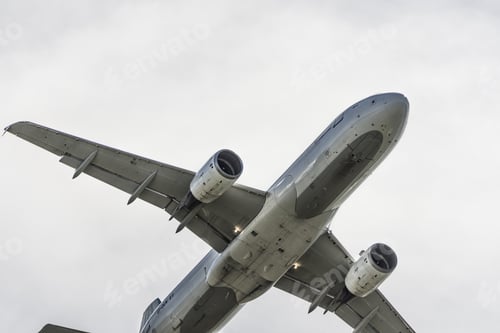 Preview: Metal fighting jet flying in the clear sky