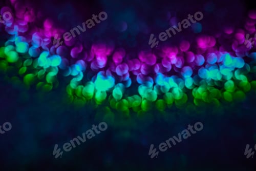 Preview: Colored Holographic Abstract Glittered Background