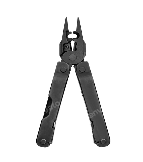 Preview: Steel multitool isolated on white