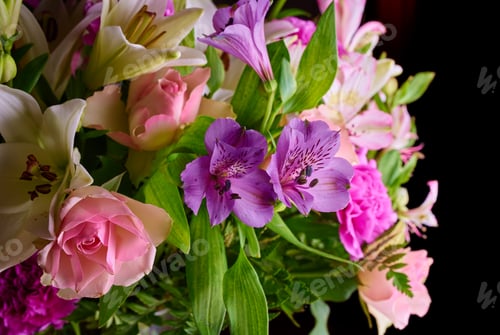 Preview: Colourful bouquet of flowers. A bouquet of appreciation.