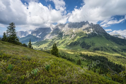 Preview: Hiking trail around Wilder Kaiser mountains, Tirol - Austria