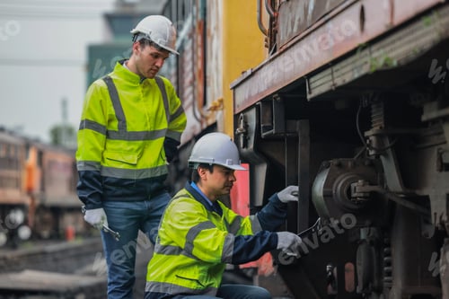 Vorschau: Bahntechniker identifizieren, reparieren Motorprobleme und verhindern Kraftstofflecks für einen effizienten Zugbetrieb