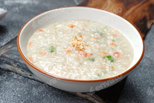 Preview: Korean traditional food - Vegetable porridge made by boiling vegetables and rice