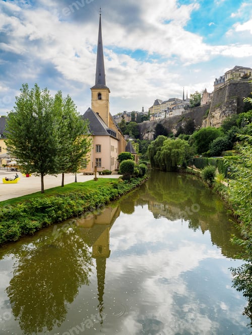 Preview: Neumunster Abbey inold town of Luxembourg