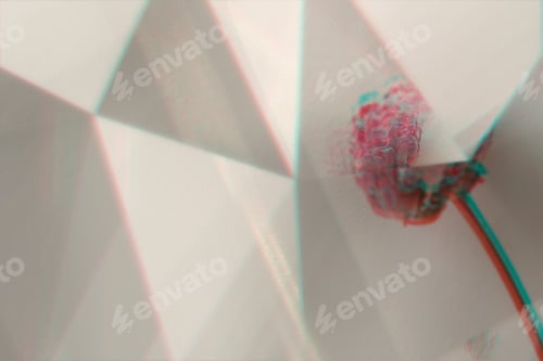 Preview: Anstract background with prism prism lens effect