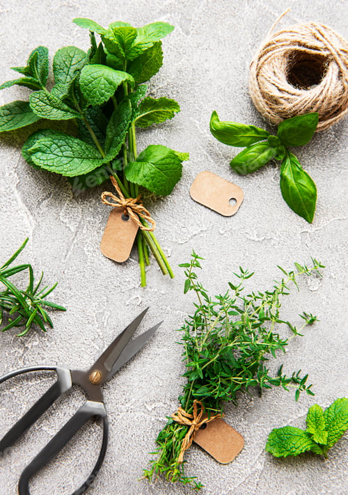 Preview: Kitchen herbs