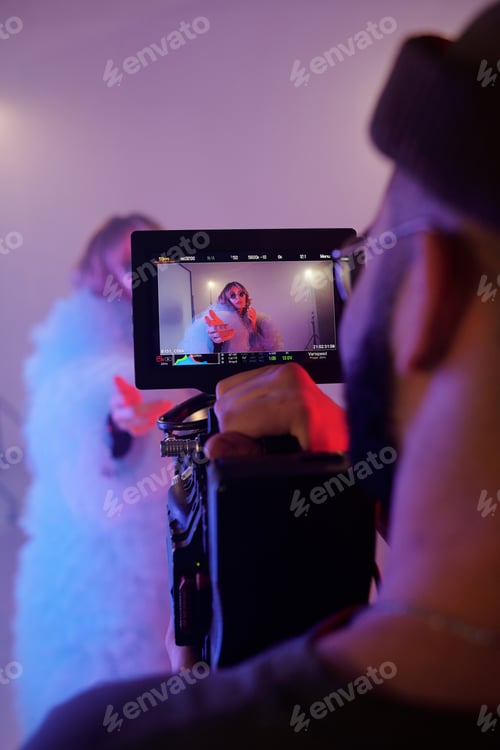 Preview: Director Monitoring Shot on Camera