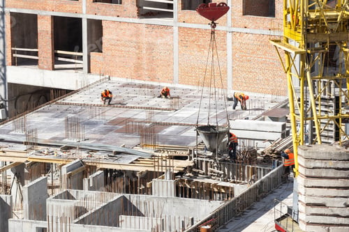 Preview: Construction worker at construction site