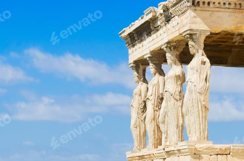 Preview: Erechtheion temple in Acropolis of Athens