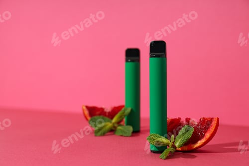 Preview: Smoking devices - electronic cigarette, concept of modern smoking