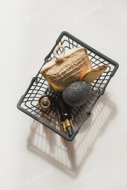 Preview: Beauty box, wellness, zero waste gift, natural organic spa, care package.Handmade eco box.Mental