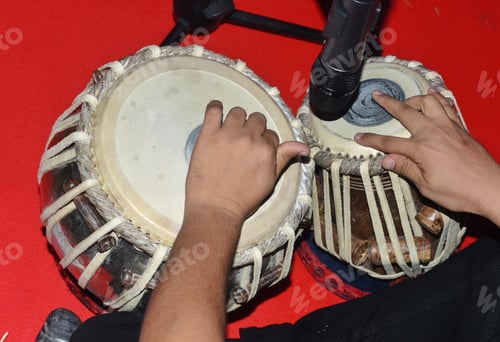 Preview: Tabla player at Diwali Hindu festival celebration