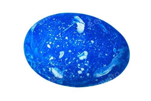 Preview: Colorful Easter Egg isolated on white