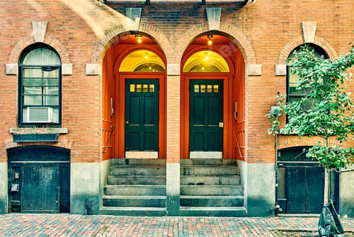 Preview: Street at Beacon Hill neighborhood, Boston