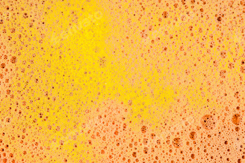 Preview: Soap Bubbles- Foam Color Background. Suds Top View- Liquid Shampoo. Soapsuds- Multicolor Stains Drip